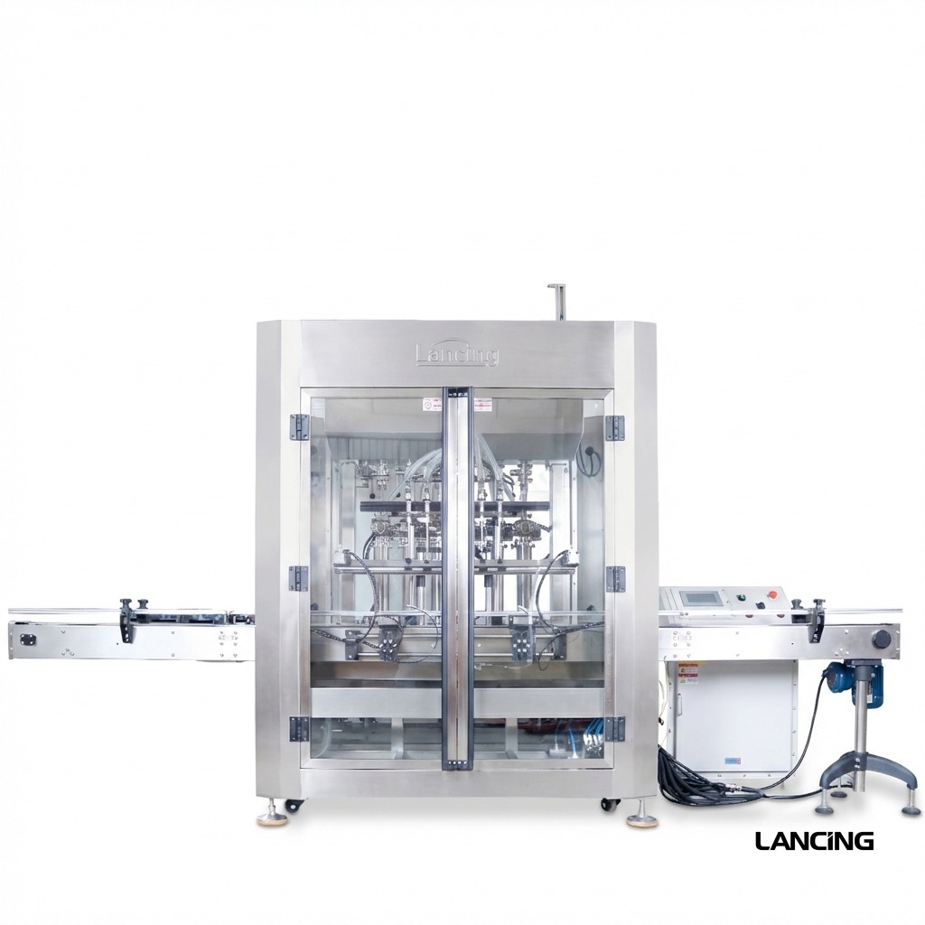 Lancing explosion-protected six-head automatic filling machine