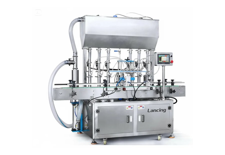 Automatic filling machine for viscous pastes and adhesives